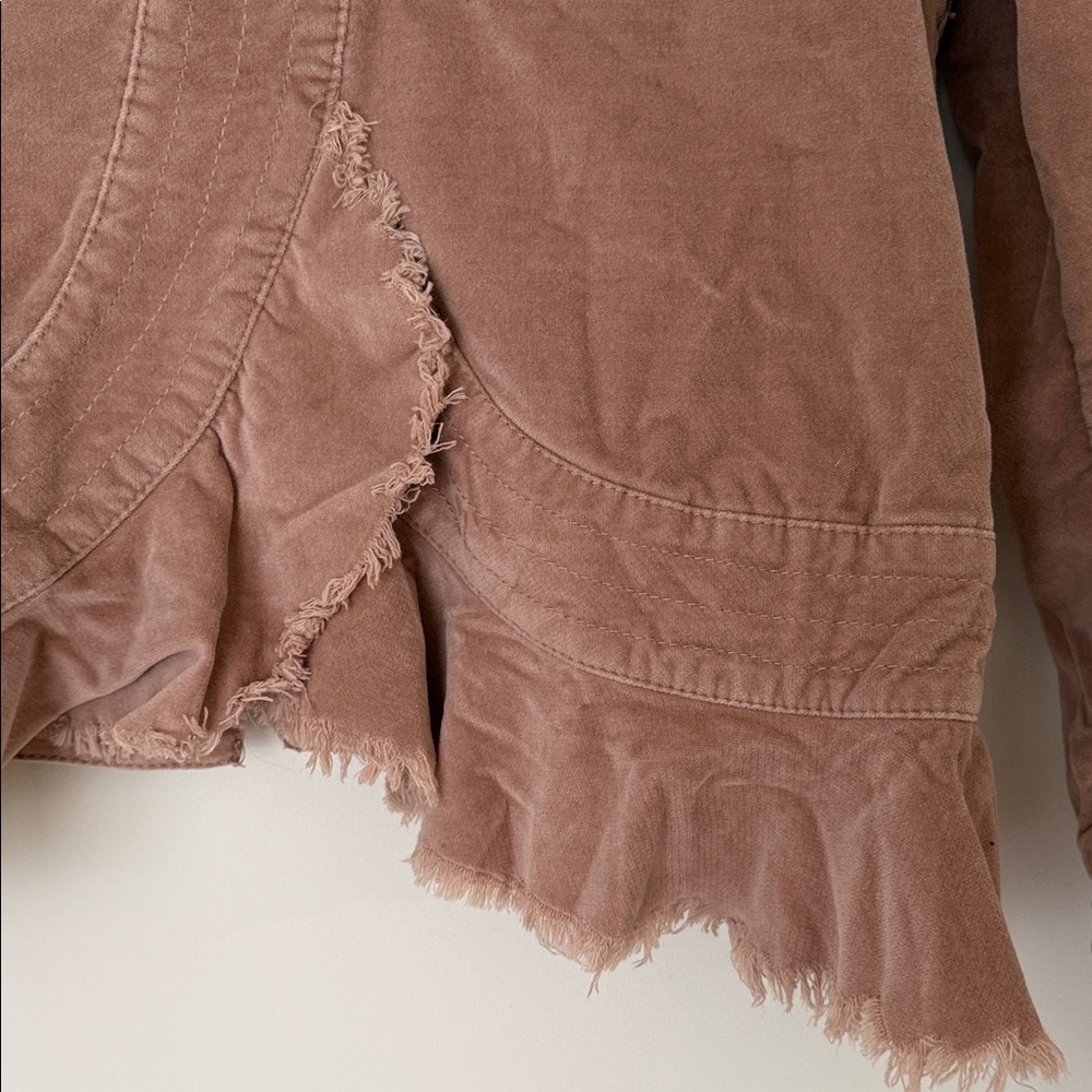 Free People Velvet Utility Jacket - Picture 8 of 10
